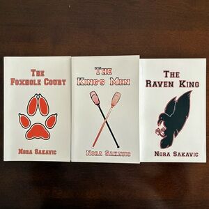 The Foxhole Court by Nora Sakavic 3 Books Set